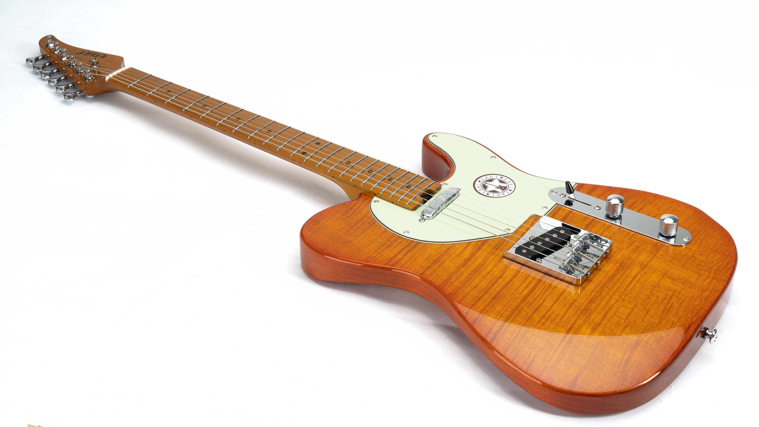 גיטרה חשמלית Eart Electric Guitar NK C1 Orange