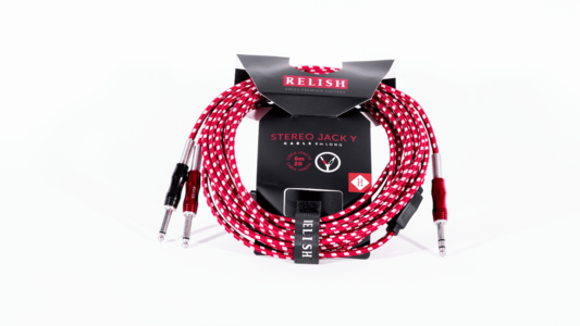 relish stereo guitar cable