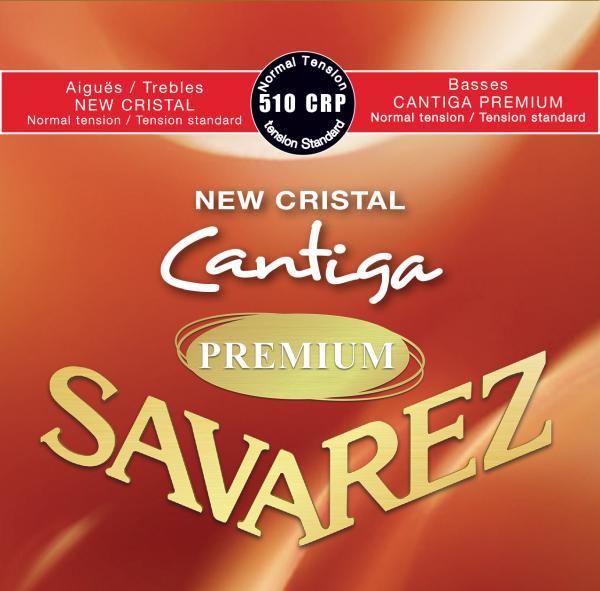 מיתרים לגיטרה קלאסית SAVAREZ CRISTAL CANTIGA PREMIUM 510CRP