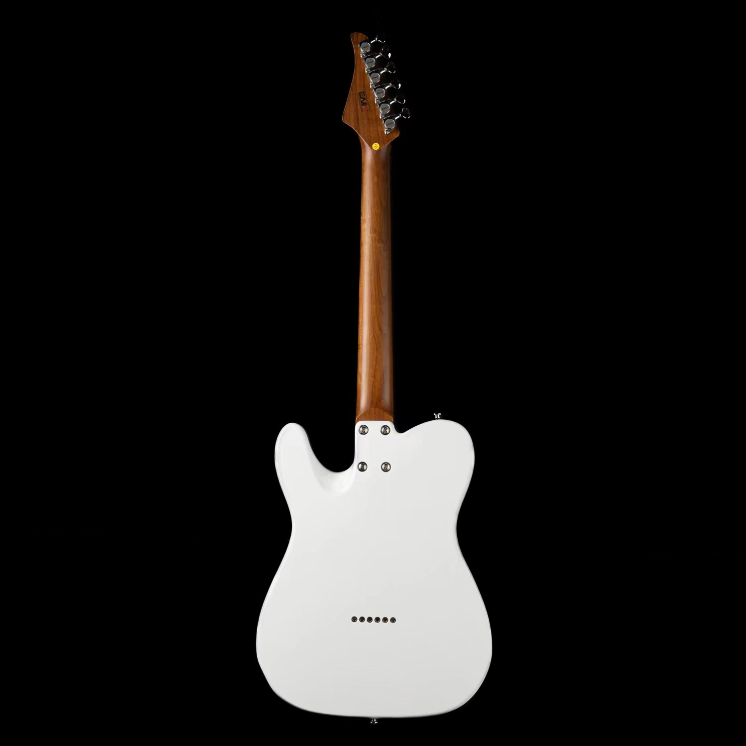 גיטרה חשמלית Eart Guitars E-TT2 Semi Hollow Body White Electric Guitars Humbucker Oickups Fix