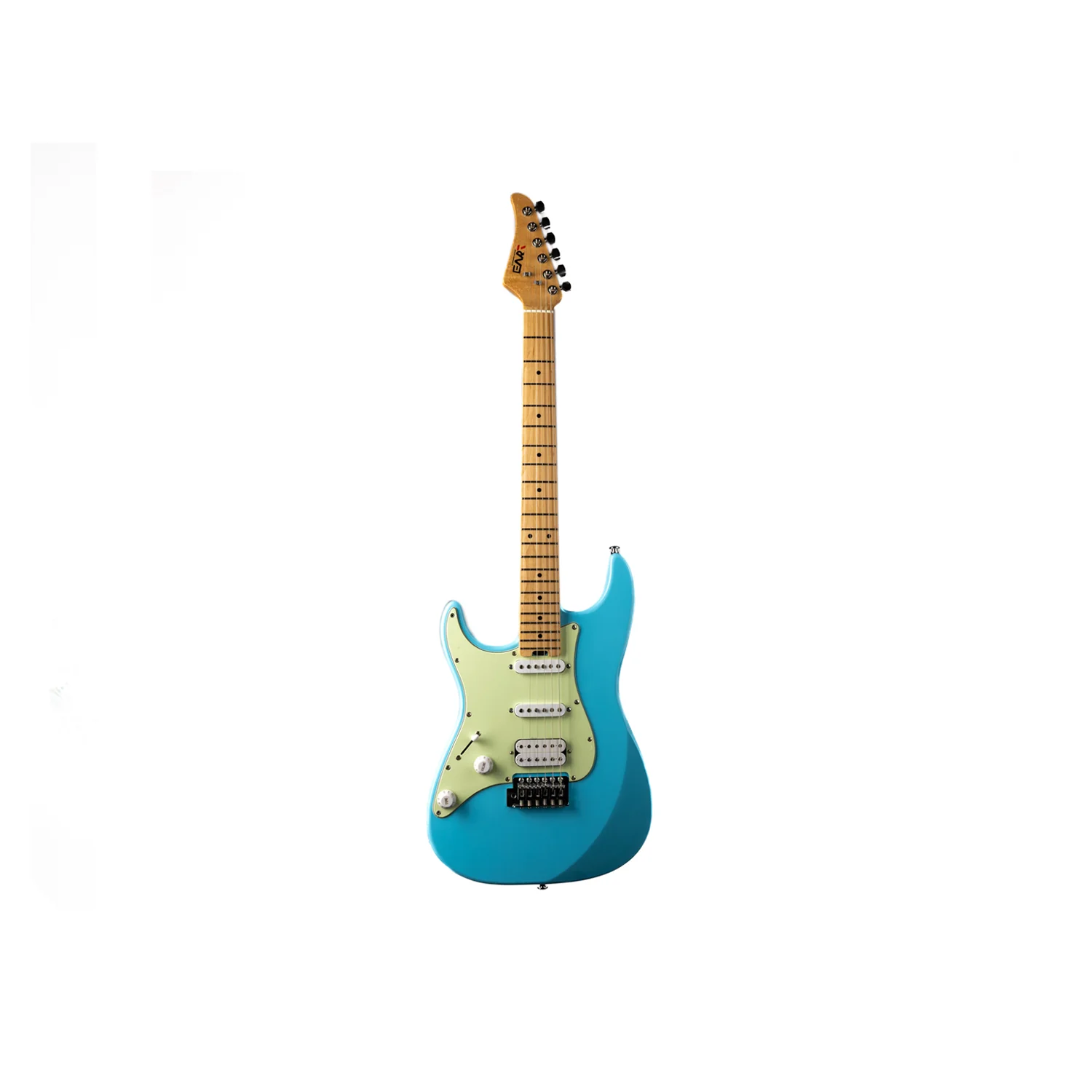 גיטרה חשמלית שמאלית Eart Guitars E-1 Model Left Hand HSS Pickups Stainless Steel Electric Guitars