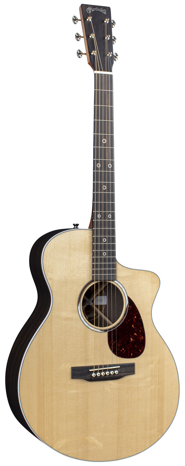 גיטרה מרטין אקוסטית מוגברת + תיק MARTIN SC-13E-01 SP