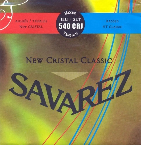 סט מיתרים לקלאסית SAVAREZ CRISTAL STD/HT 540CRJ