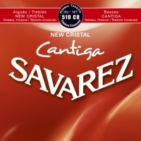 סט מיתרים לקלאסית SAVAREZ CRISTAL CANTIGA 510CR