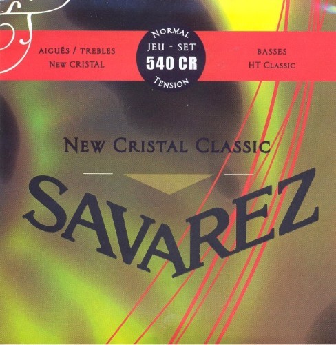 סט מיתרים לקלאסית SAVAREZ CRISTAL 540CR