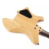 Eart Guitars, GW2-Pro, Roasted Ash Body Headless 3-Way Switch,1 Tone,1 Volume Electric Guitar, Natural